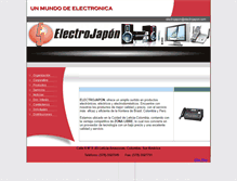 Tablet Screenshot of electrojapon.com